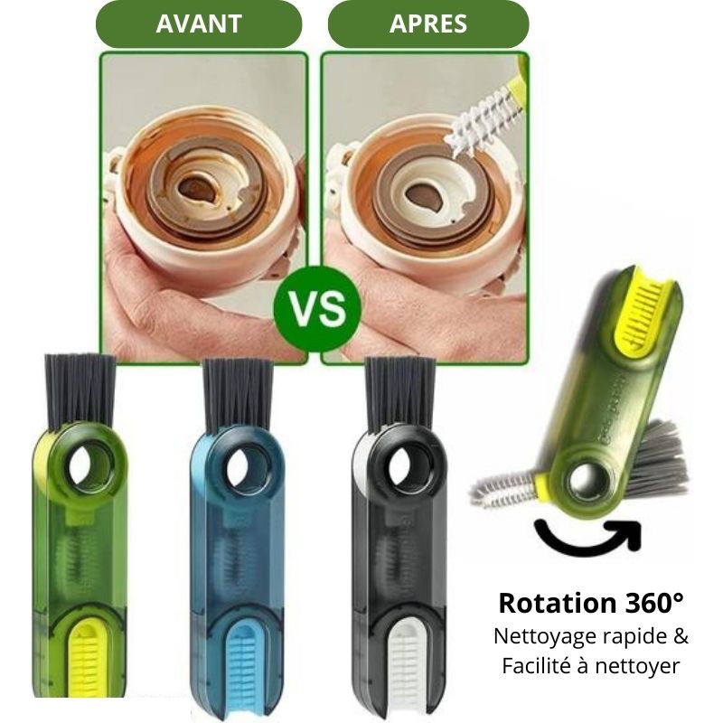 GapCleanerBrush™ | Propreté rapide, profonde et sans effort