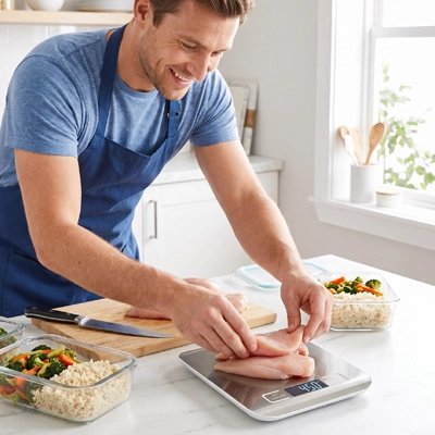 Balance Cuisine digitale pour préparation des repas