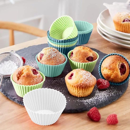 cupcake cuits dans un Moule à muffin 
