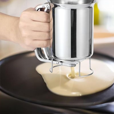 Entonnoir à piston inox dosage précis pâte liquide