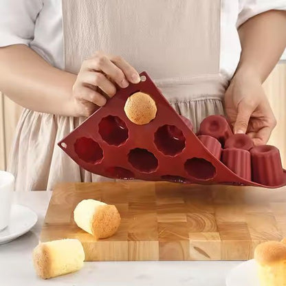Moules en silicone​ souples pour démoulage petits gâteaux