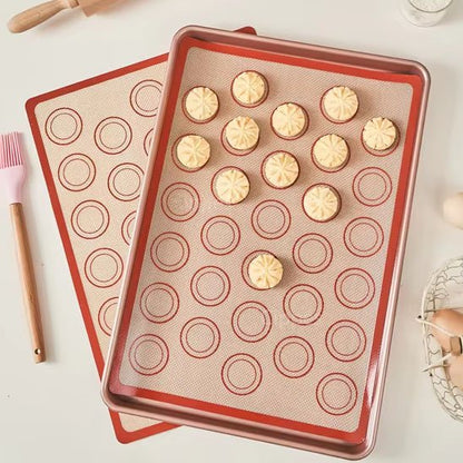 Tapis de cuisson silicone pour biscuits et pâtisseries