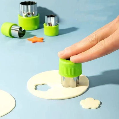 Utilisation de l'Emporte pièce sur pâte de couleur beige