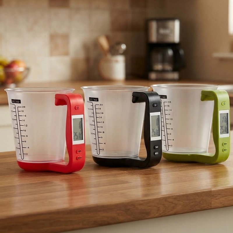 Verre doseur digital trois couleurs